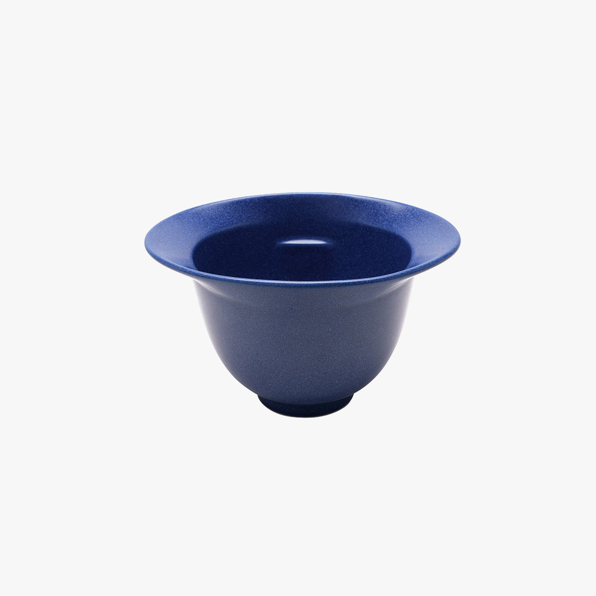 Karimoku Cat Ceramic Cat Water Bowl, In Blue Porcelain | at Made Moggie