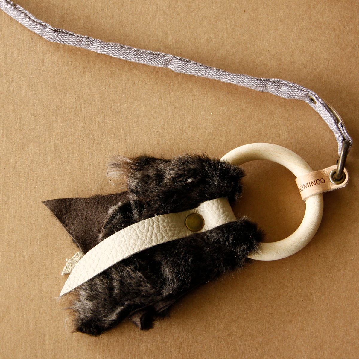 Nominoo Charmer, Snake Cat Toy With Fur Toy Attachment | at Made Moggie