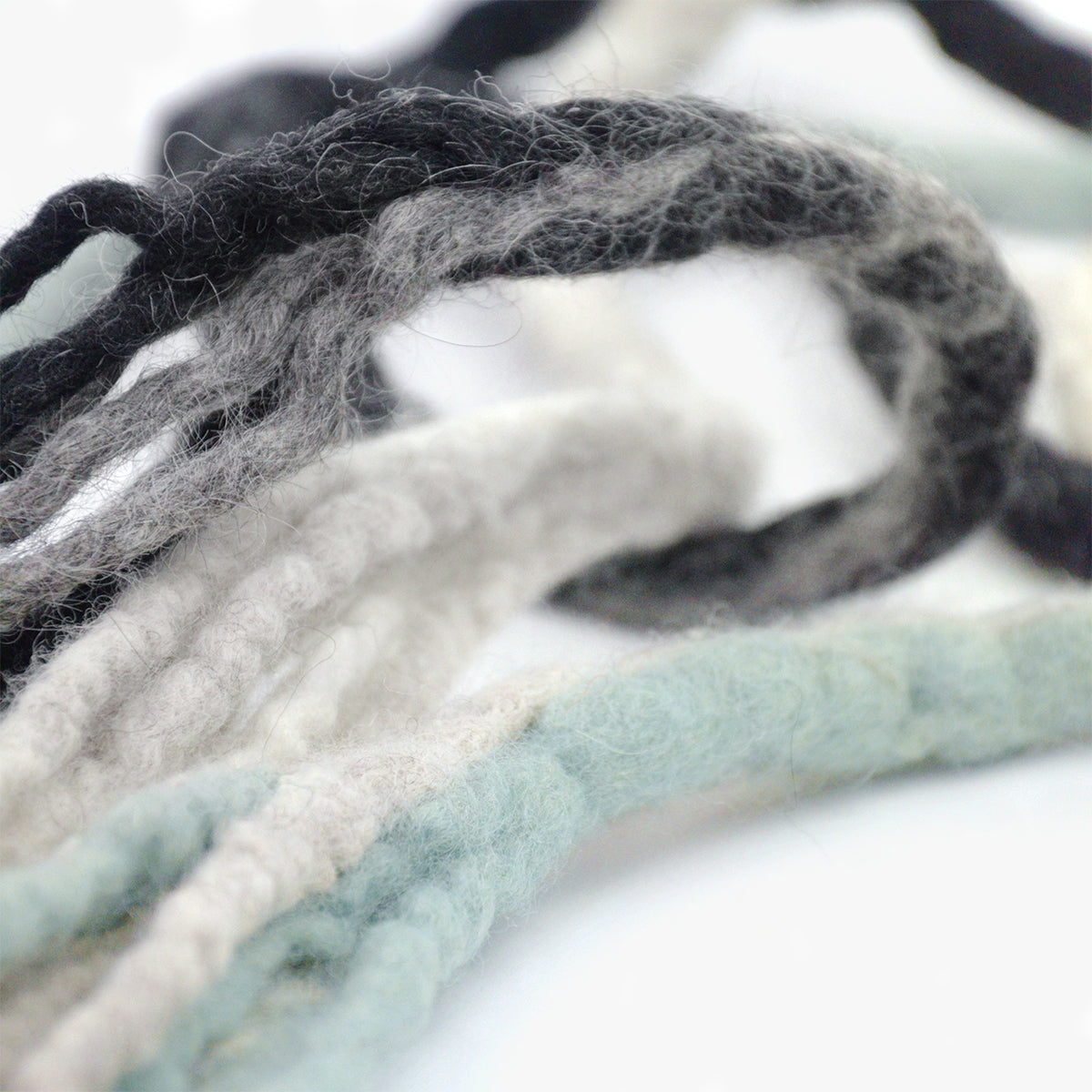 Stylecats Curly Charmer, Felted Wool Cat Toy In 3 Colours  | at Made Moggie