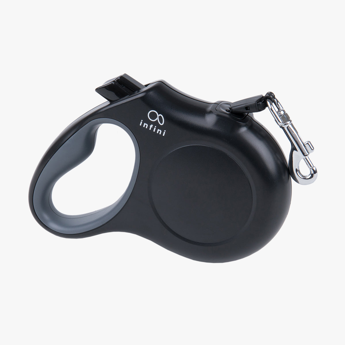 Amiplay 5m Retractable Leash, In Black | at Made Moggie