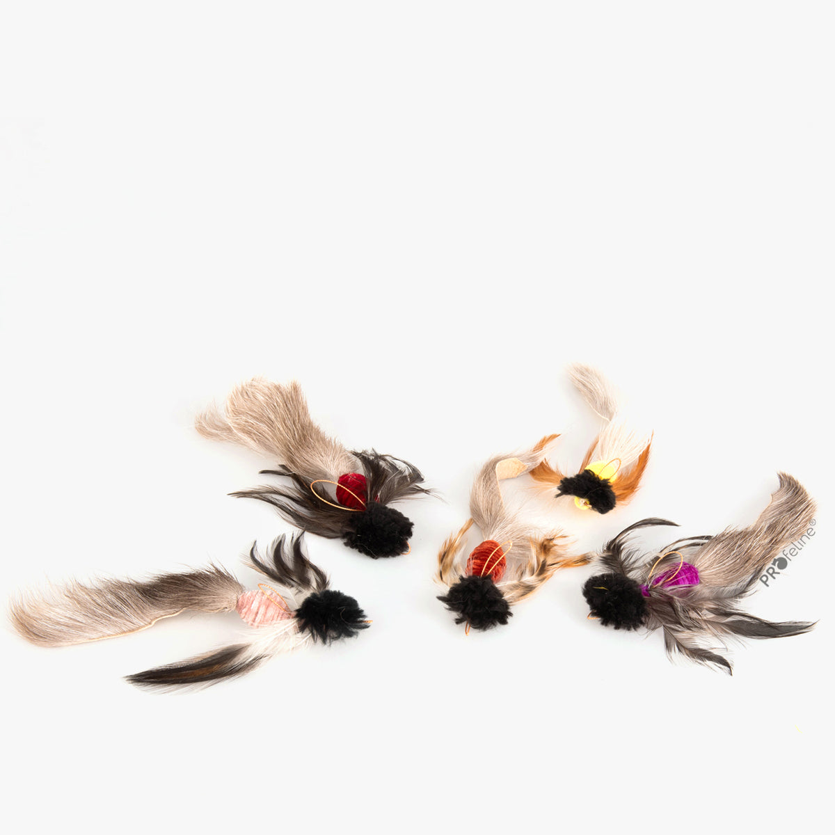 Profeline Furry Phoenix Bird, Fur & Feather Cat Toy For Wands | at Made Moggie