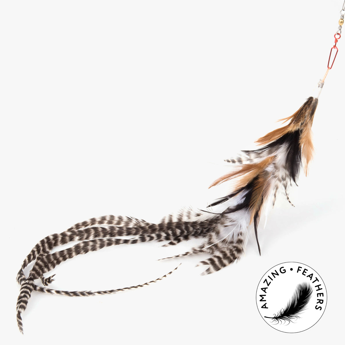 Profeline Jungle Feathers Cat Toy, With Natural Feathers | at Made Moggie
