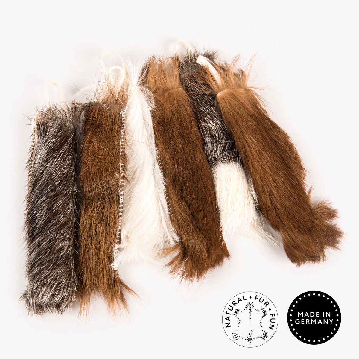 Profeline Goatskin Fur Refill, Cat Toy Attachment For Cat Wands | at Made Moggie