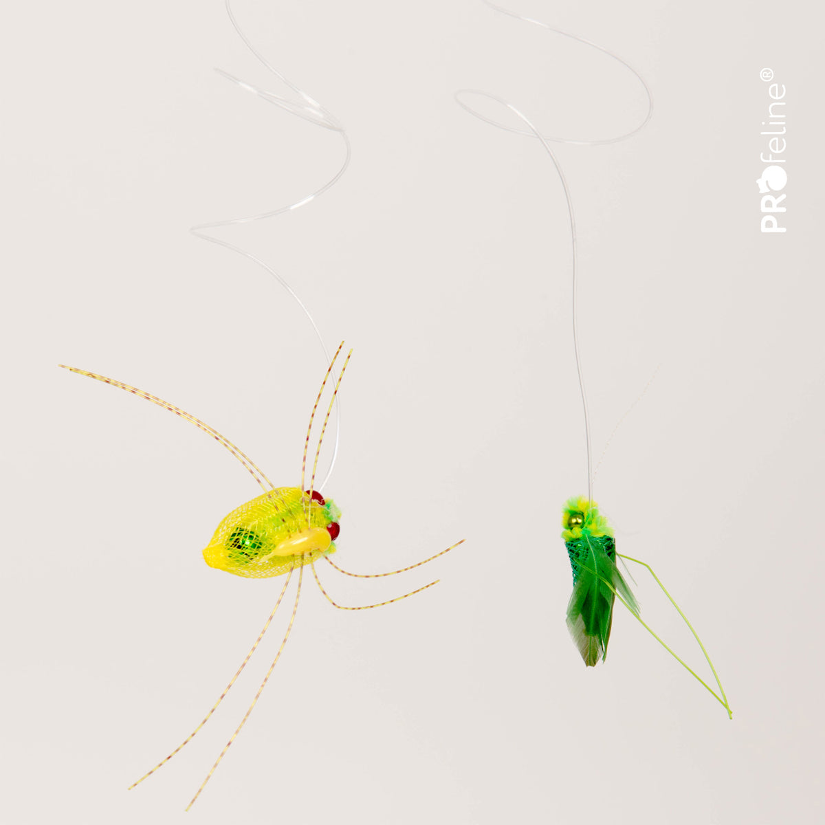 Profeline Green Creature Refills, Cat Toy Set for Wands | at Made Moggie