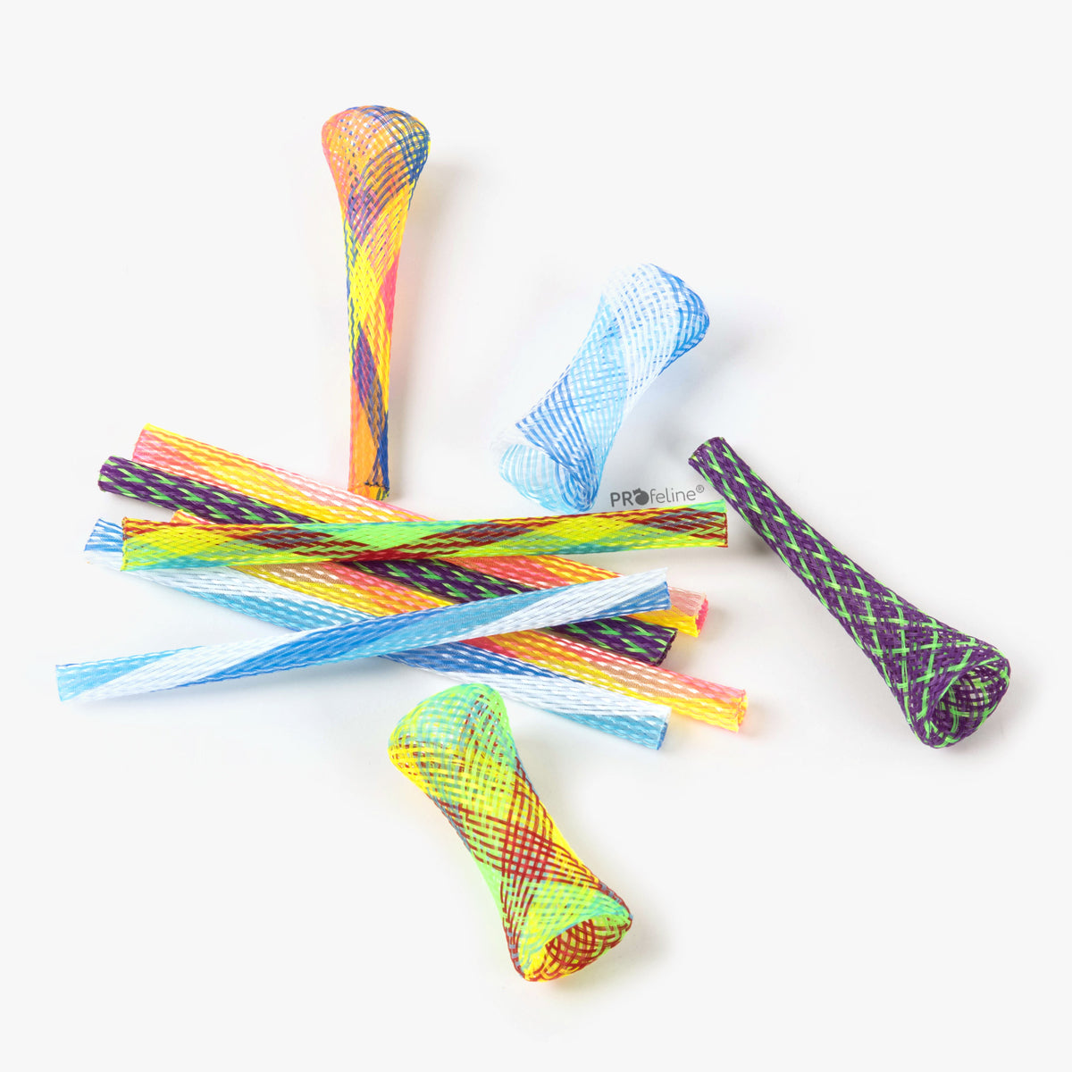 Profeline Kitty Boinks, Cat Spring Toy Of Nylon Tubes | at Made Moggie