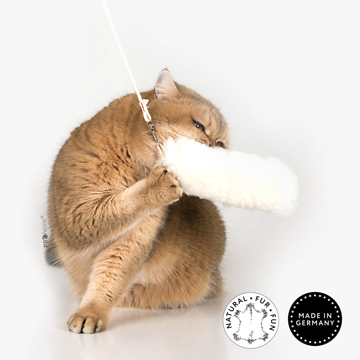 Profeline Merino Fur Cat Toy | at Made Moggie
