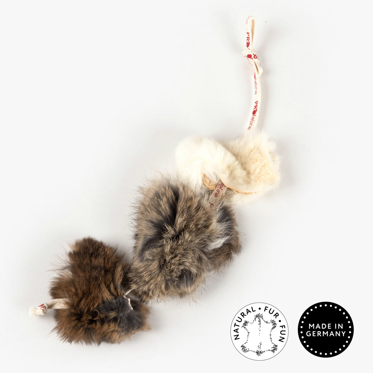 Profeline Rabbit Bubble Tail Refill Cat Toy | at Made Moggie