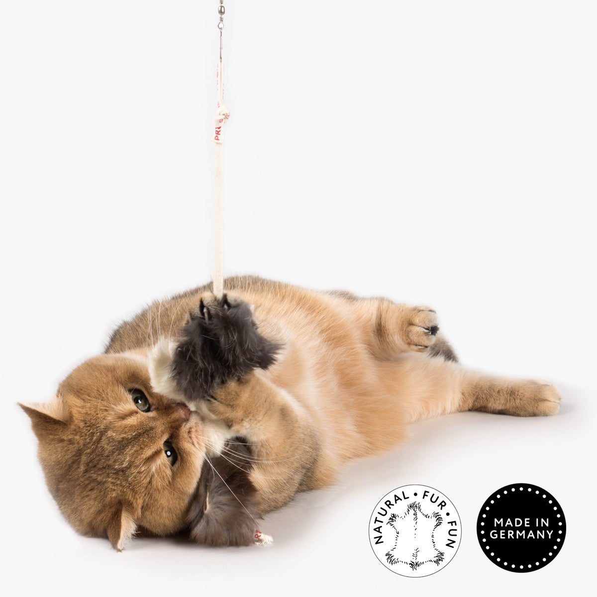 Profeline Rabbit Bubble Tail Refill, Attachment Toy For Cat Wands | at Made Moggie