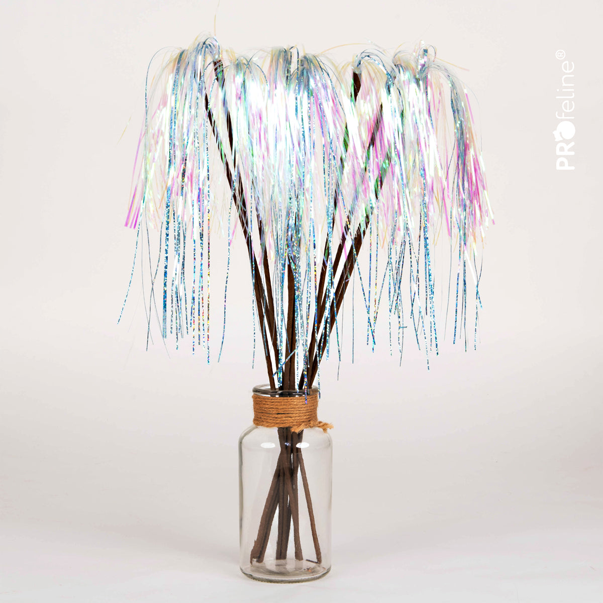 Profeline Teaser Glitzy Glitter Cat Toy, With Mylar Strips | at Made Moggie