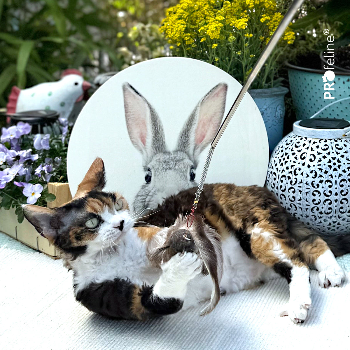 Profeline Fur Shaglet Refill, Octopus-like Cat Toy Made From Bristles & Wool | at Made Moggie