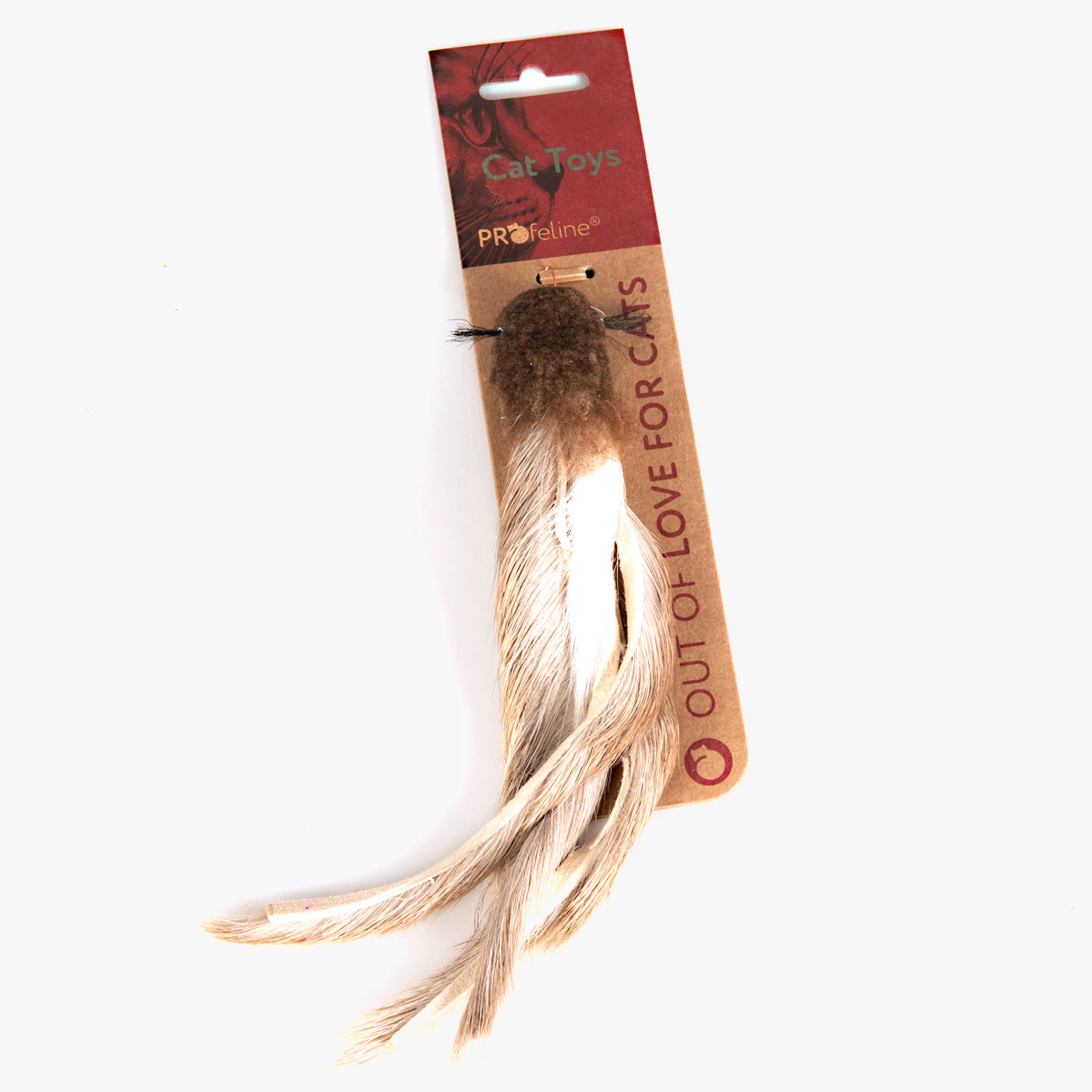 Profeline Fur Shaglet Refill, Octopus-like Cat Toy Made From Bristles & Wool | at Made Moggie