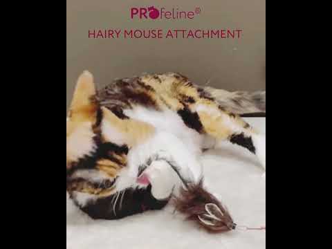 Profeline Hairy Mouse Cat Toy Attachment for Wands | at Made Moggie
