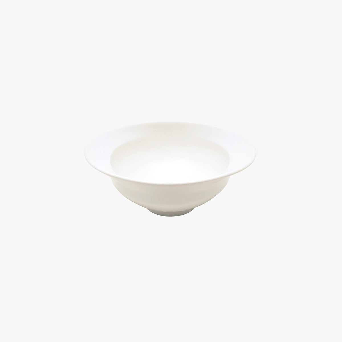 Karimoku Cat Ceramic Cat Food Bowl, In White Porcelain | at Made Moggie