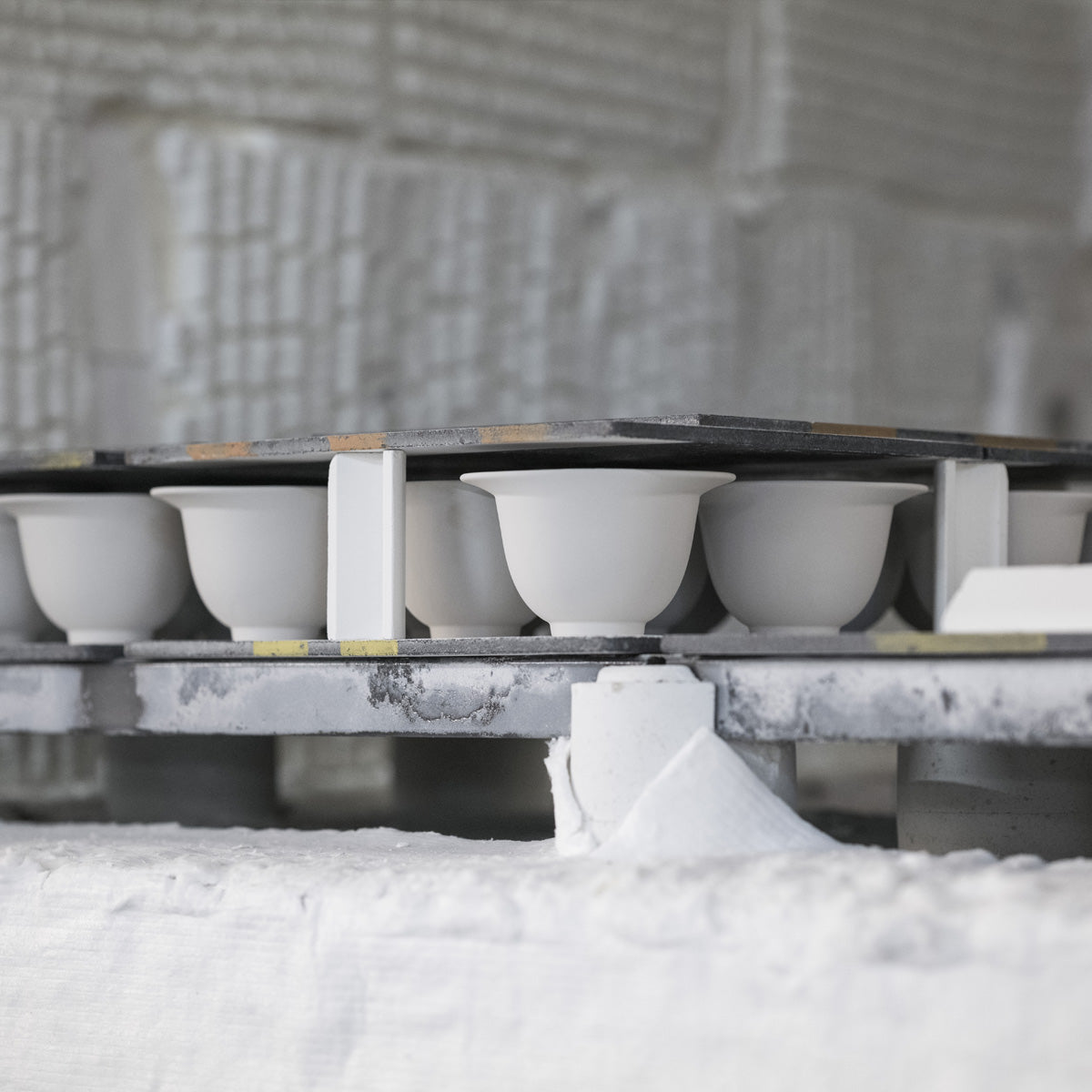 Karimoku Cat Ceramic Cat Water Bowls, In White Porcelain | at Made Moggie