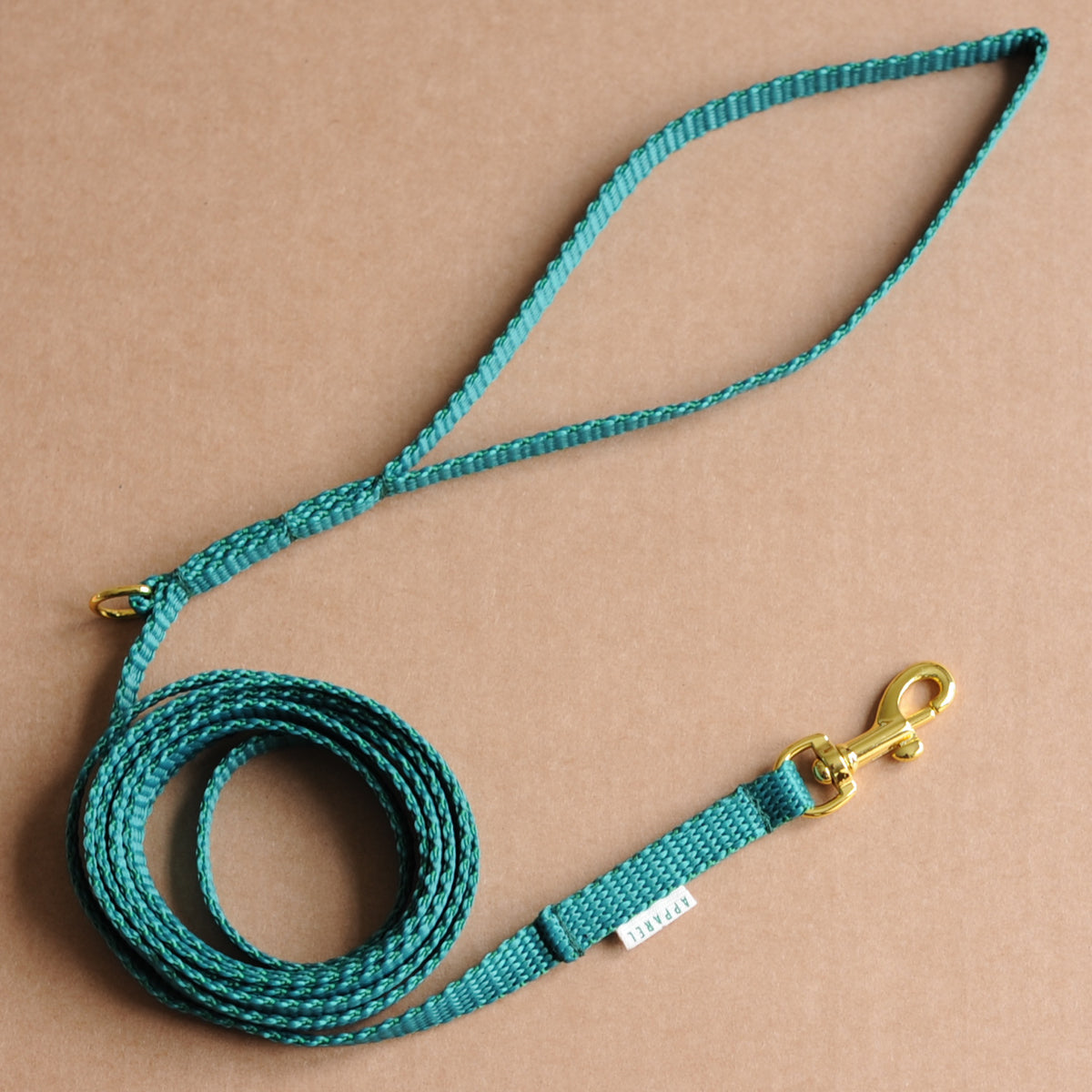 Doggie Apparel Cat Lead, Nylon Webbing In Forest Green | at Made Moggie