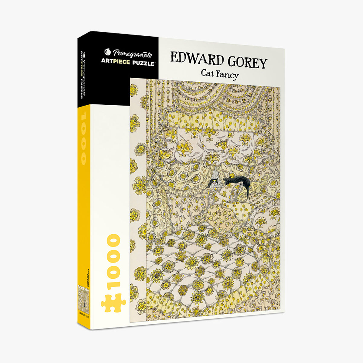 1000 Piece Cat Jigsaw Puzzle, Cat Fancy by Edward Gorey | at Made Moggie