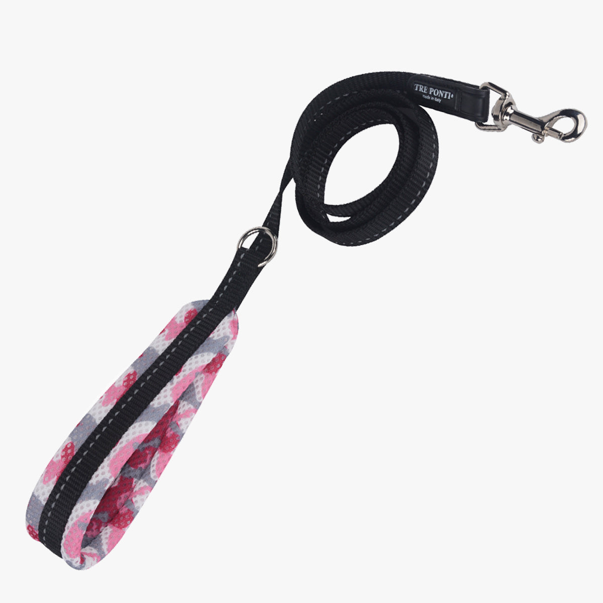 Cat Leash for Camouflage Tre Ponto Cat Harness. Pink