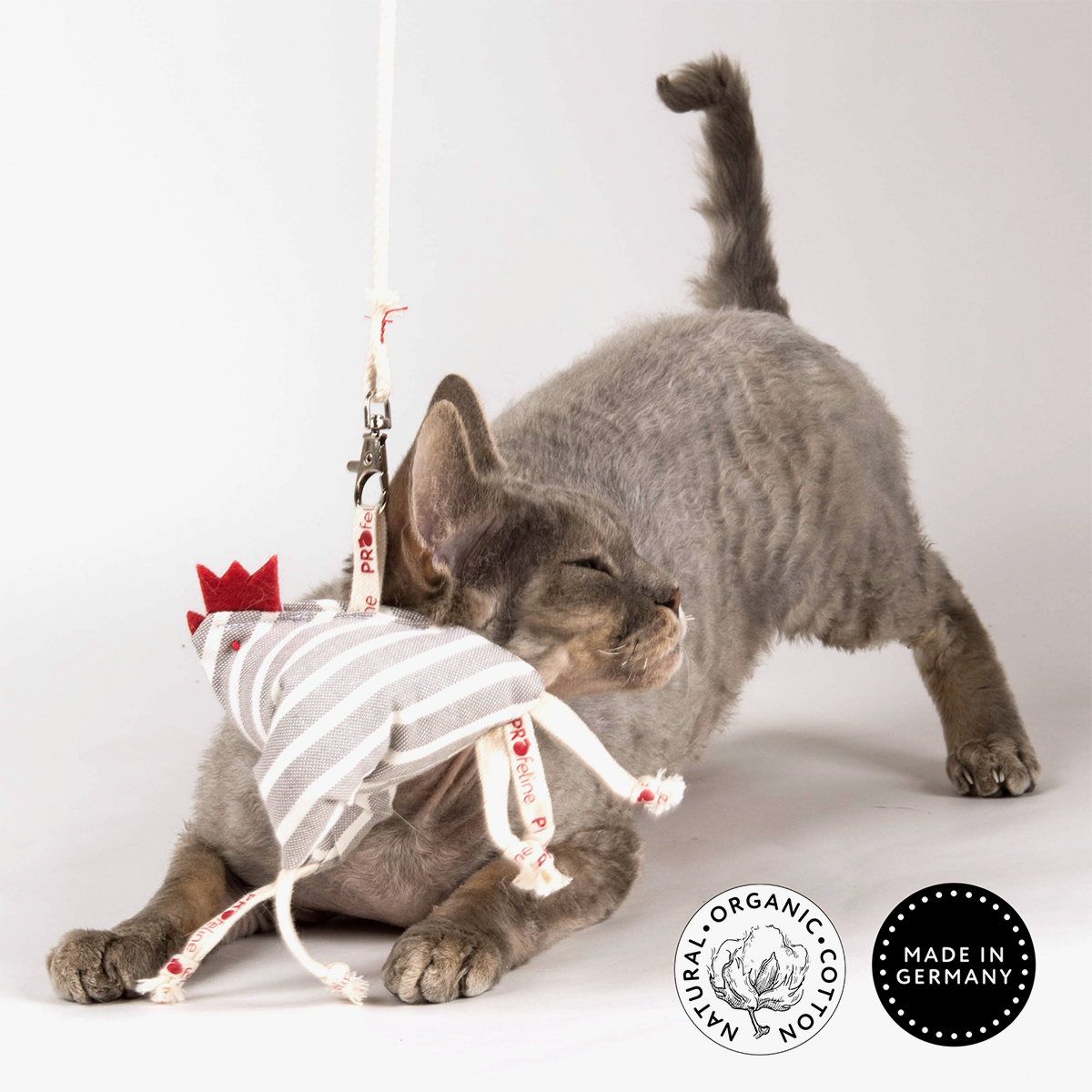 Chicken sales cat toy