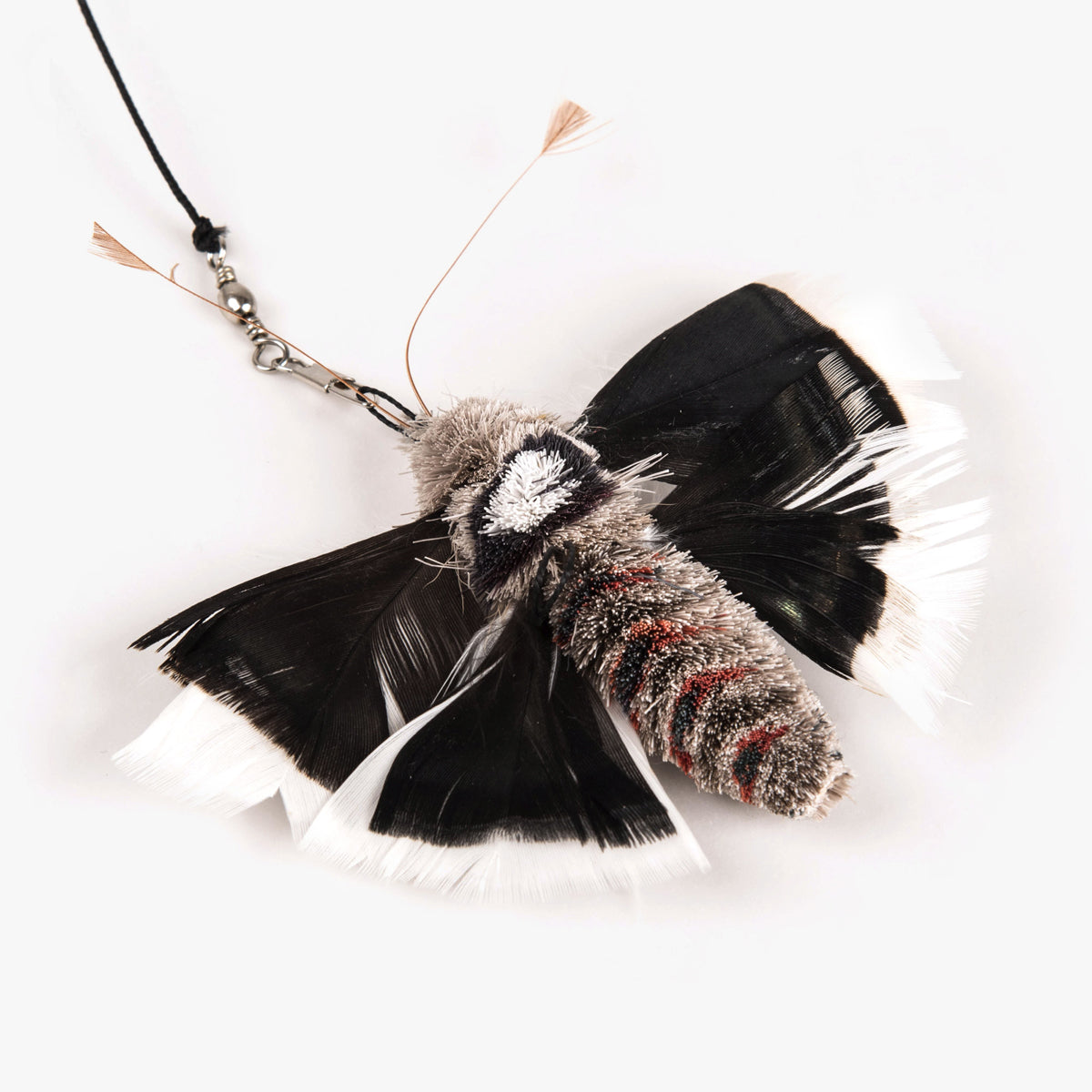 Profeline Big Flutter Moth, Feather Cat Toy | at Made Moggie
