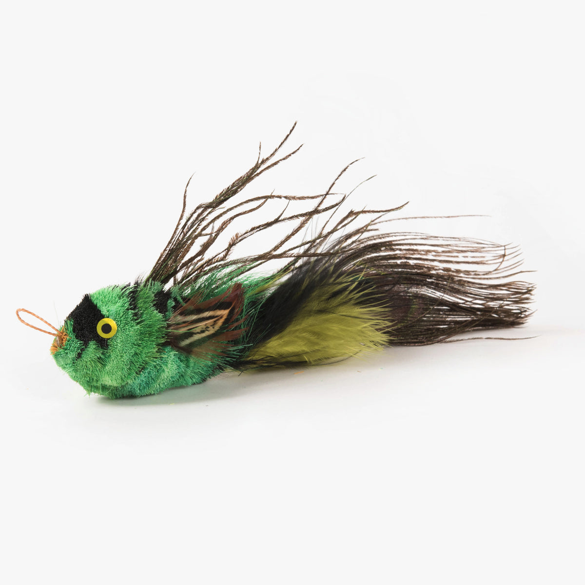 Profeline Feather Cat Toy, Flying Nymph Made With Eco Friendly Materials | at Made Moggie