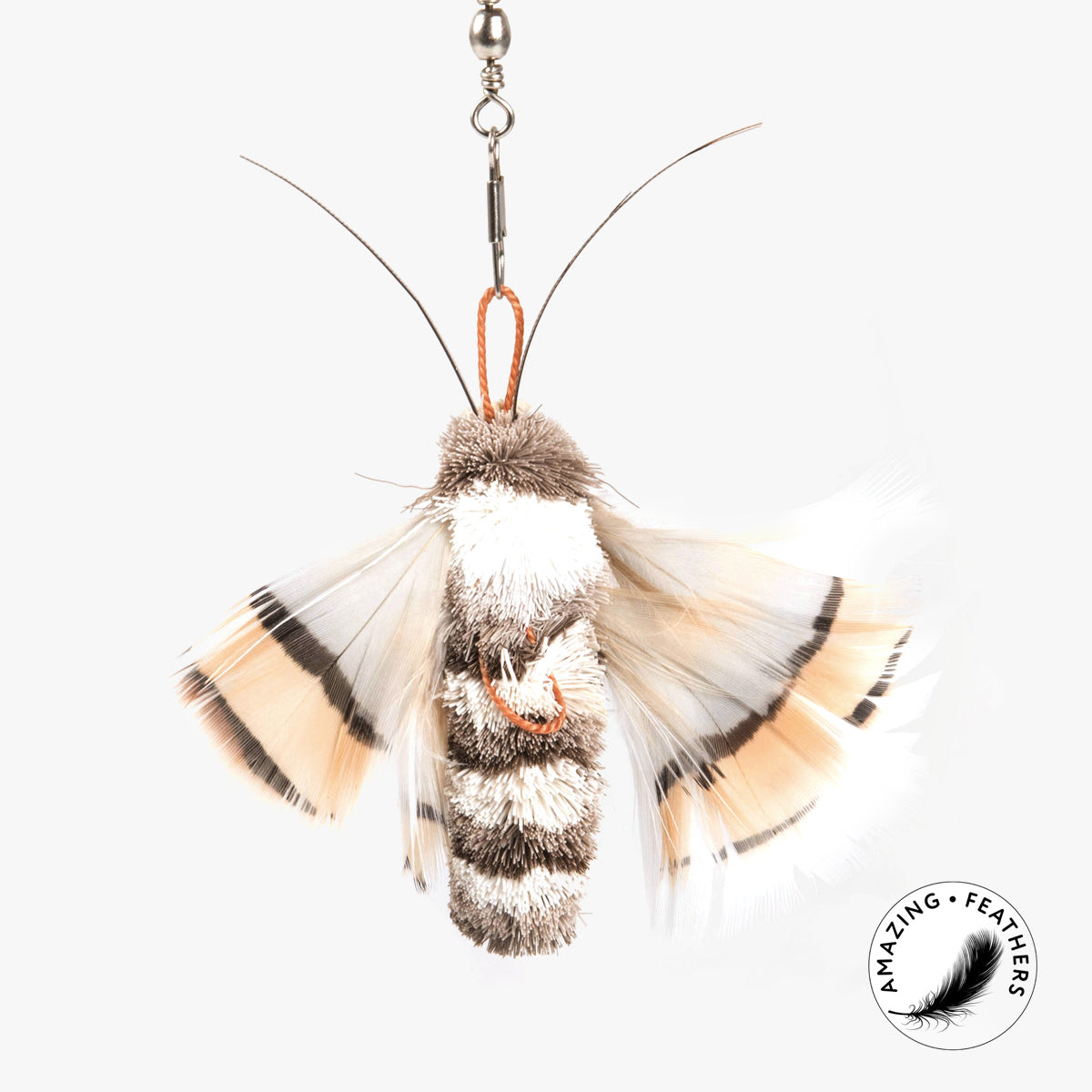 Profeline Feather Cat Toy, In Butterfly Shape | at Made Moggie
