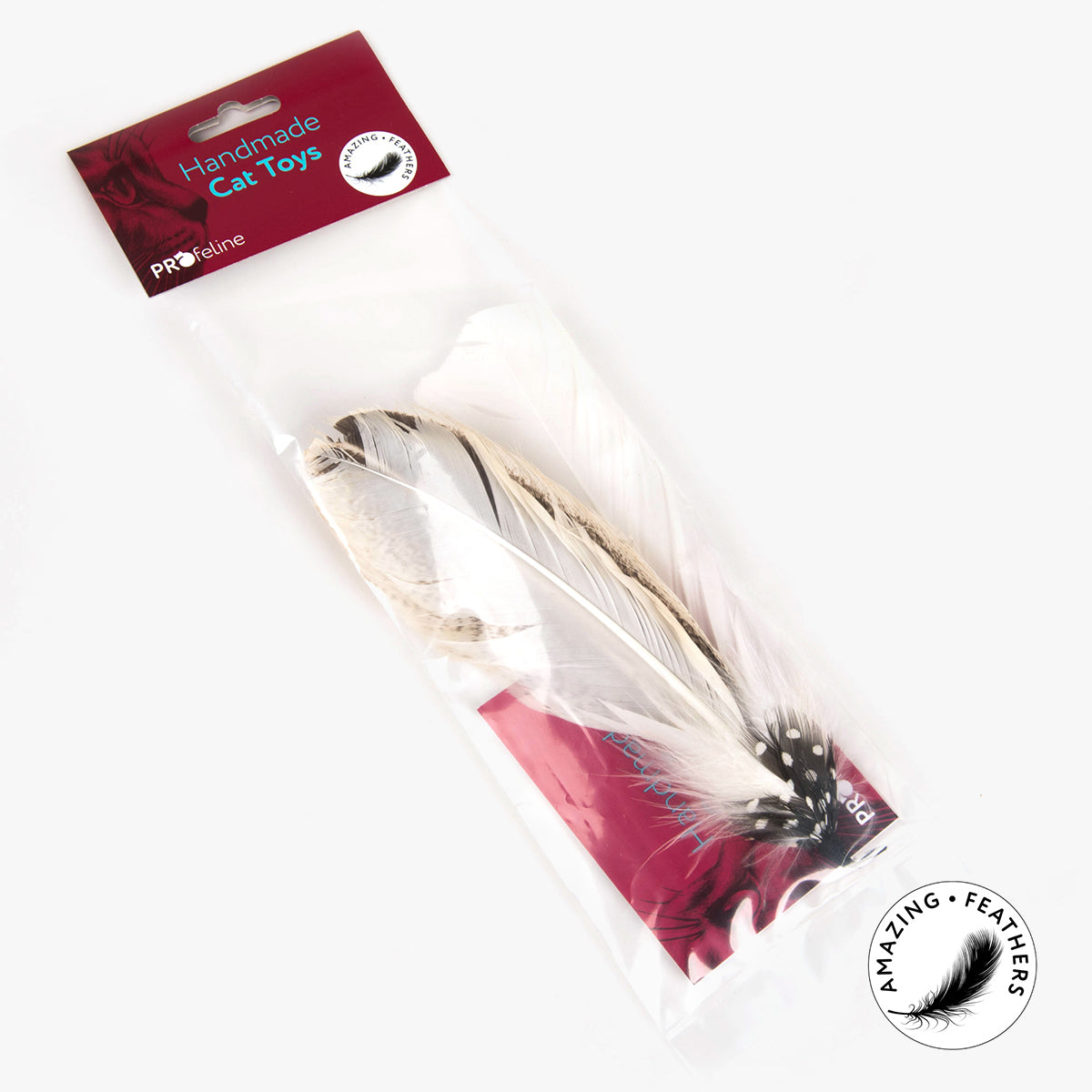 Profeline Turkey Feather Toy For Cats | at Made Moggie