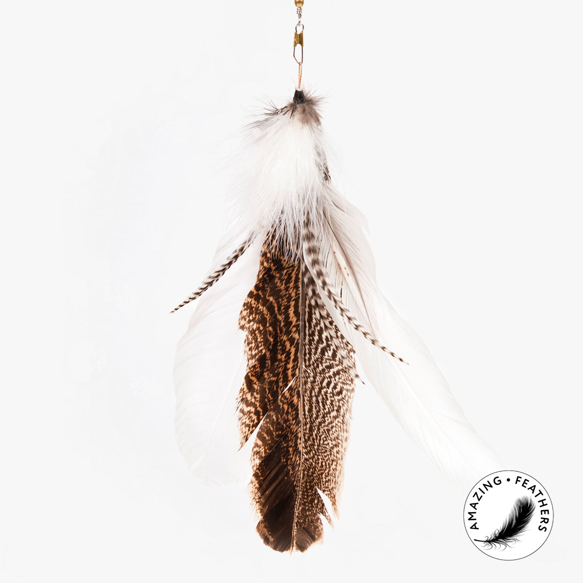 Profeline Turkey Feather Cat Toy, In Eco Friendly Materials | at Made Moggie