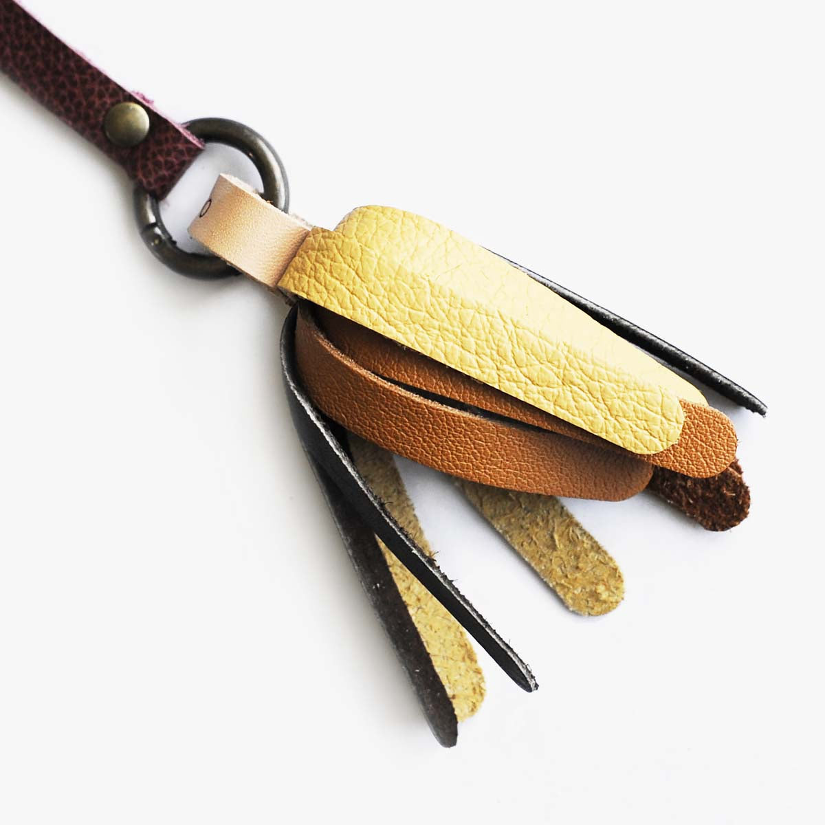 Nominoo Leather Fringe Cat Toy, Attachment For Cat Wands Or Charmers | at Made Moggie