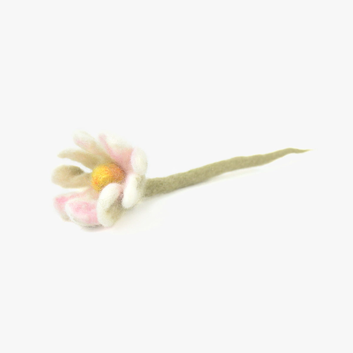 Stylecats Felt Cat Toy, Realistic Daisy Flower | at Made Moggie