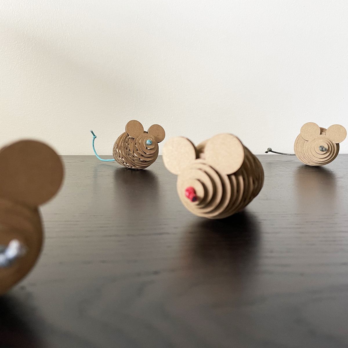 Cacao Pets Toy Mice For Cats, Made From Cardboard & Eco Friendly | at Made Moggie