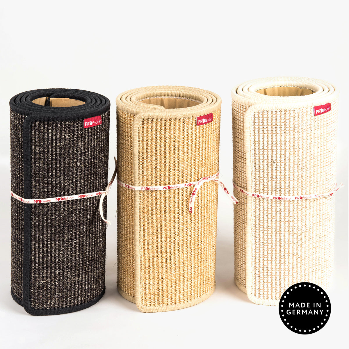 Profeline Wall Cat Scratchers In 3 Natural Colours - Black, Sand & Creme | at Made Moggie
